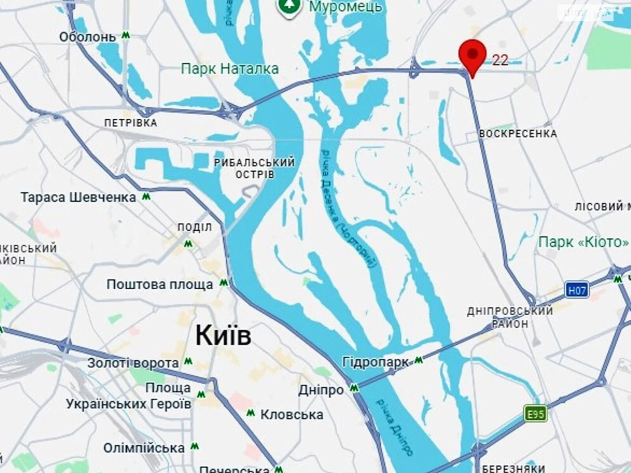 Довгострокова Оренда Квартира Воскресенка