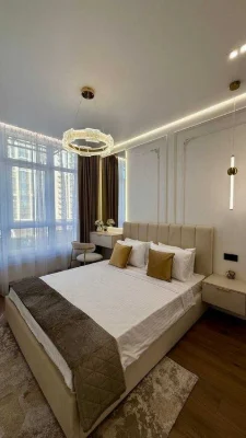 Премиум квартира, ЖК АТМОСФЕРА! 45м2 с видом моря, Аркадия.