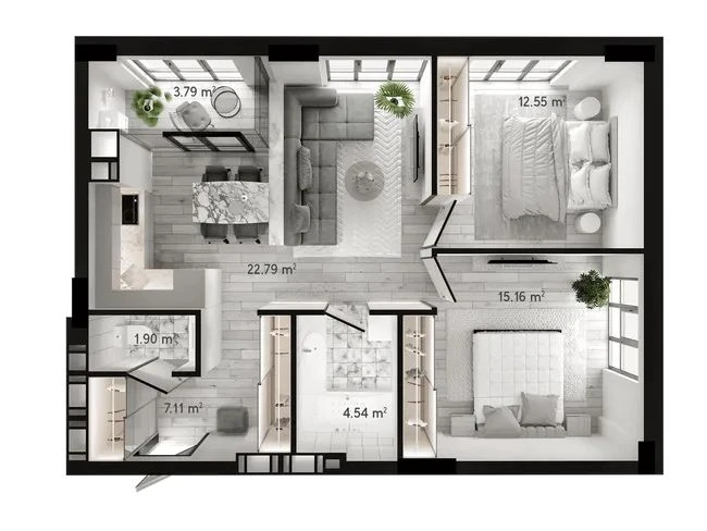 I will sell 70 m2 residential complex Geneva Geneve Center K 12 Mozart Loft IQ Marsh