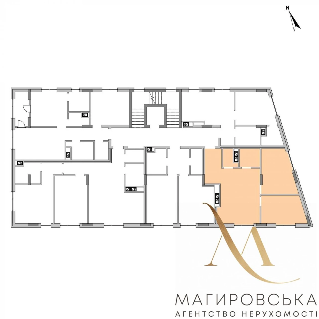Продаж 2кім. квартири в клубному будинку "Вілла Погулянка""