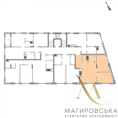 Продаж 2кім. квартири в клубному будинку "Вілла Погулянка""