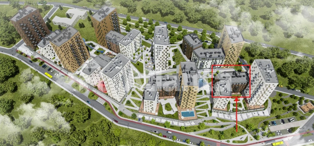 Продаж 1-кім квартири З ГАЗОМ в ЖК Viking Hills по вул.Щурат