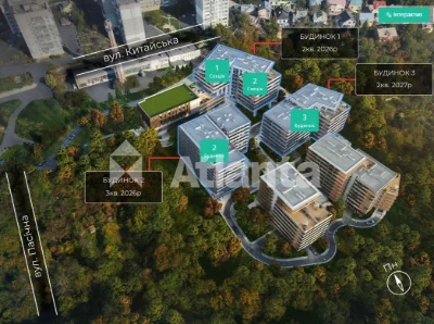 Продаж 2-кім квартири в ЖК  Marvel Hill  по вул.Китайська 52