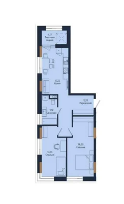 Продаж 2-кім. квартири 68,7 м² у ЖК N69 Без комісії!