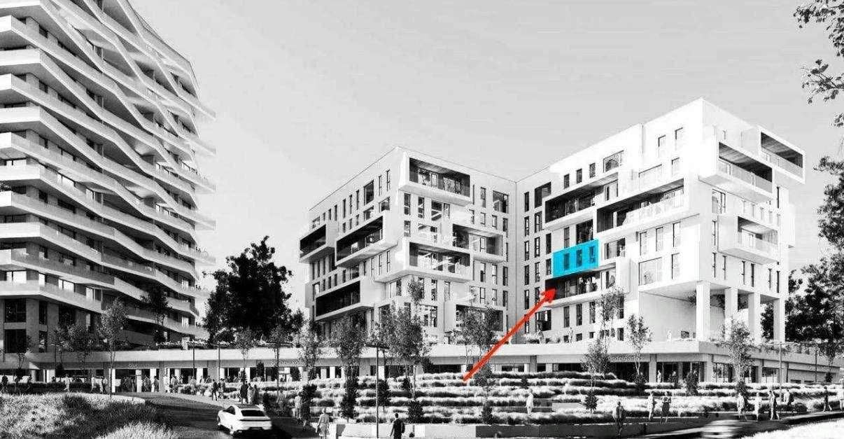 Продаж 1-кімнатної квартири 43,3 м2 у ЖК Lennona Residents,