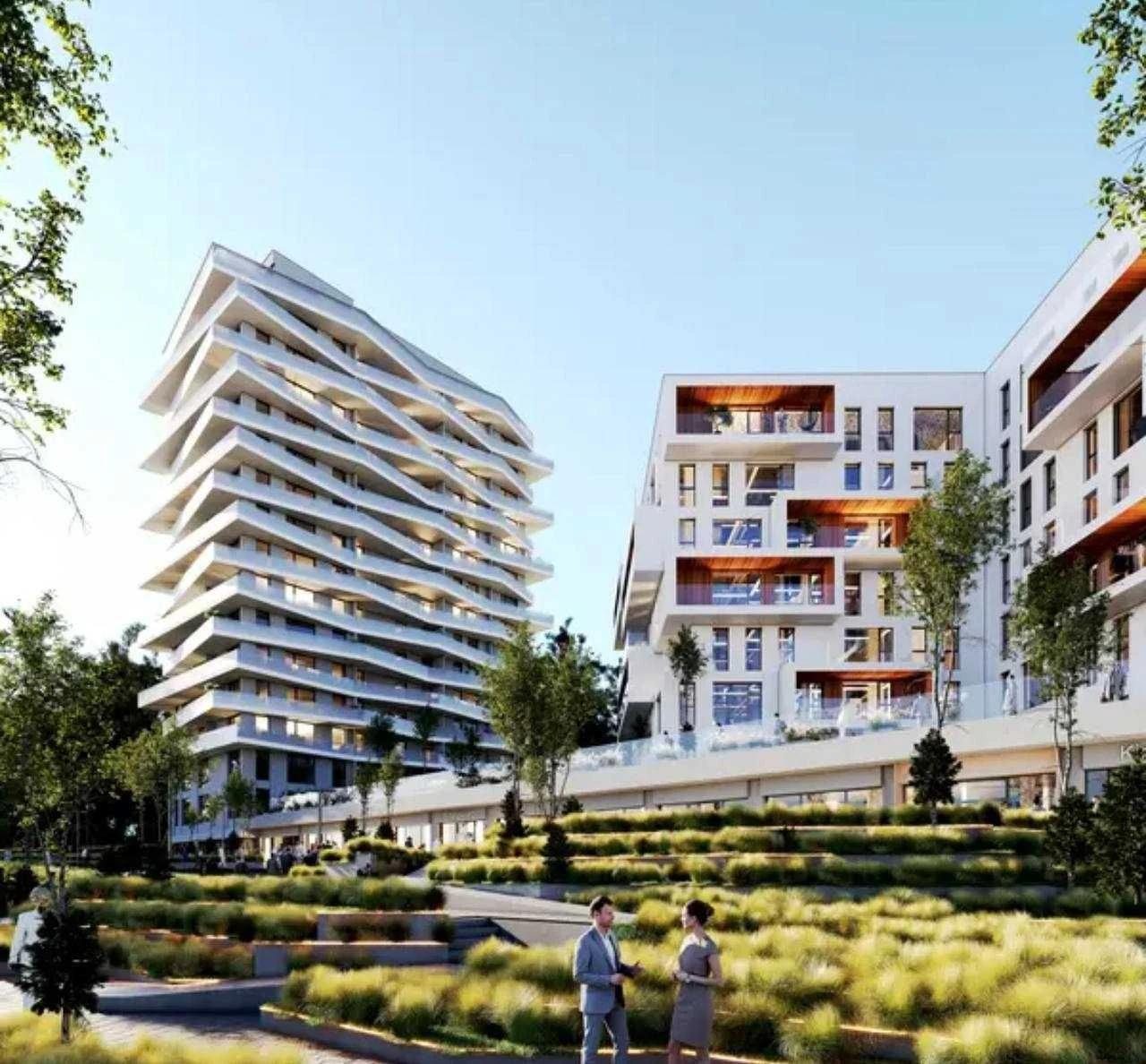 Продаж 1-кімнатної квартири 43,3 м2 у ЖК Lennona Residents,