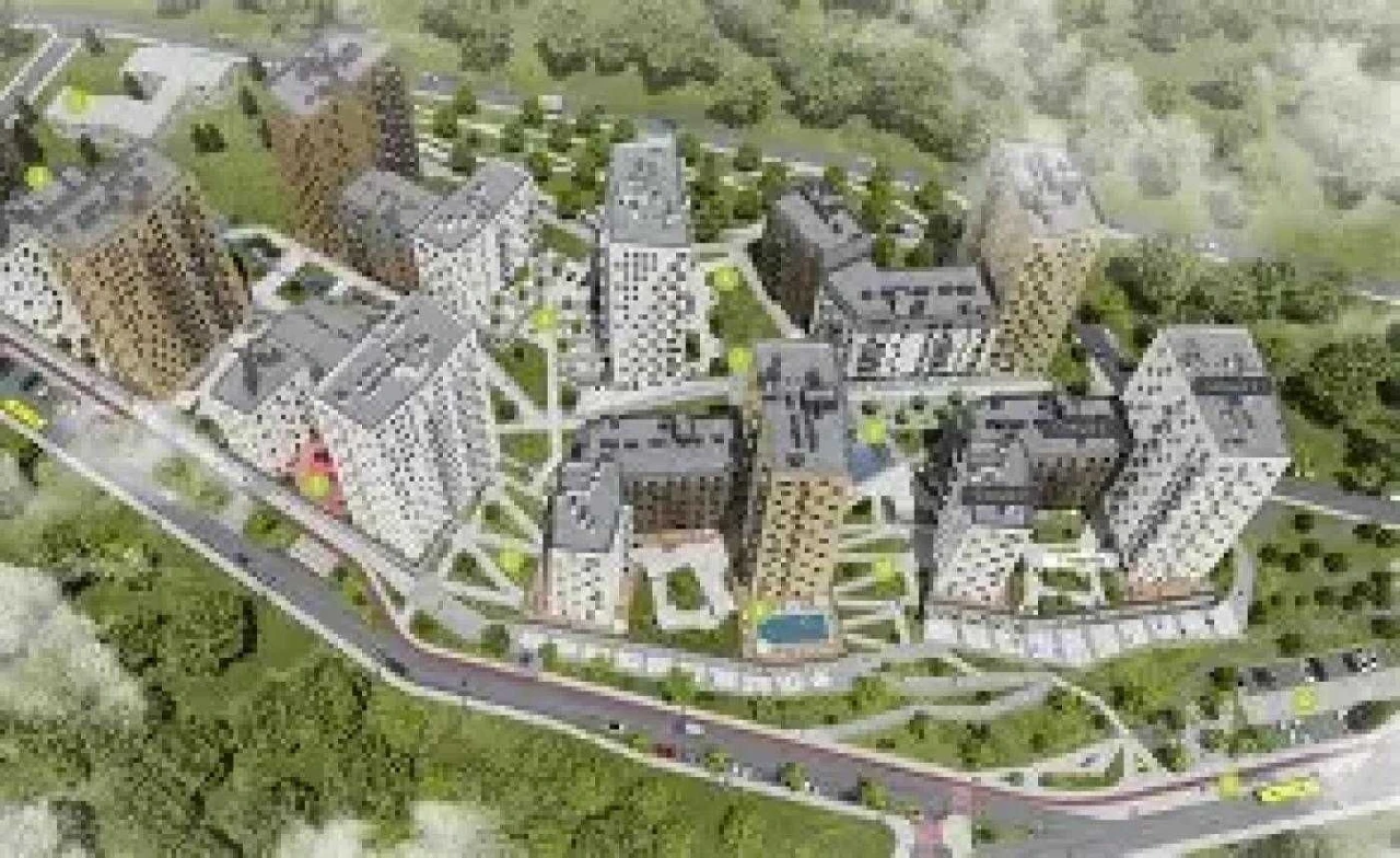 1 кімнатна квартира в ЖК Viking Hills ,0-цикл, здача будинку