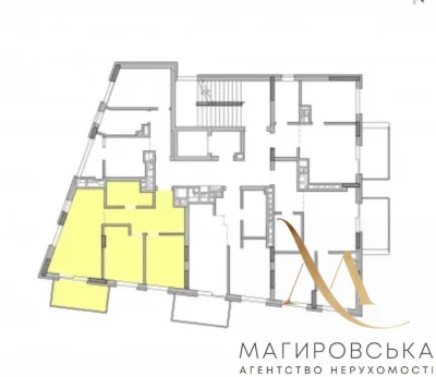 Продаж 2 кімн квартири в будинку клубного формату