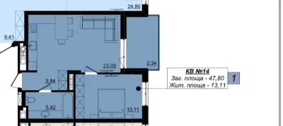 Продаж квартири у ЖК Residence Twenty-Two. Бізнес Клас. Ближ