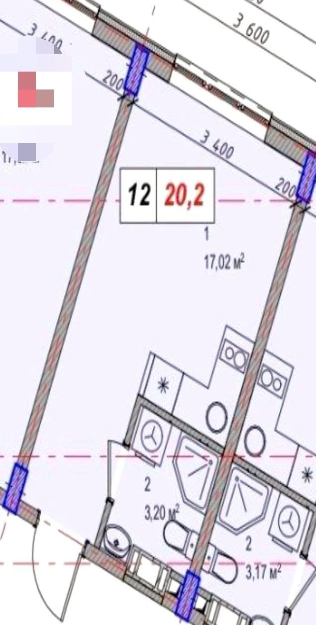 Квартира по вигідній ціні, в затишному районі.