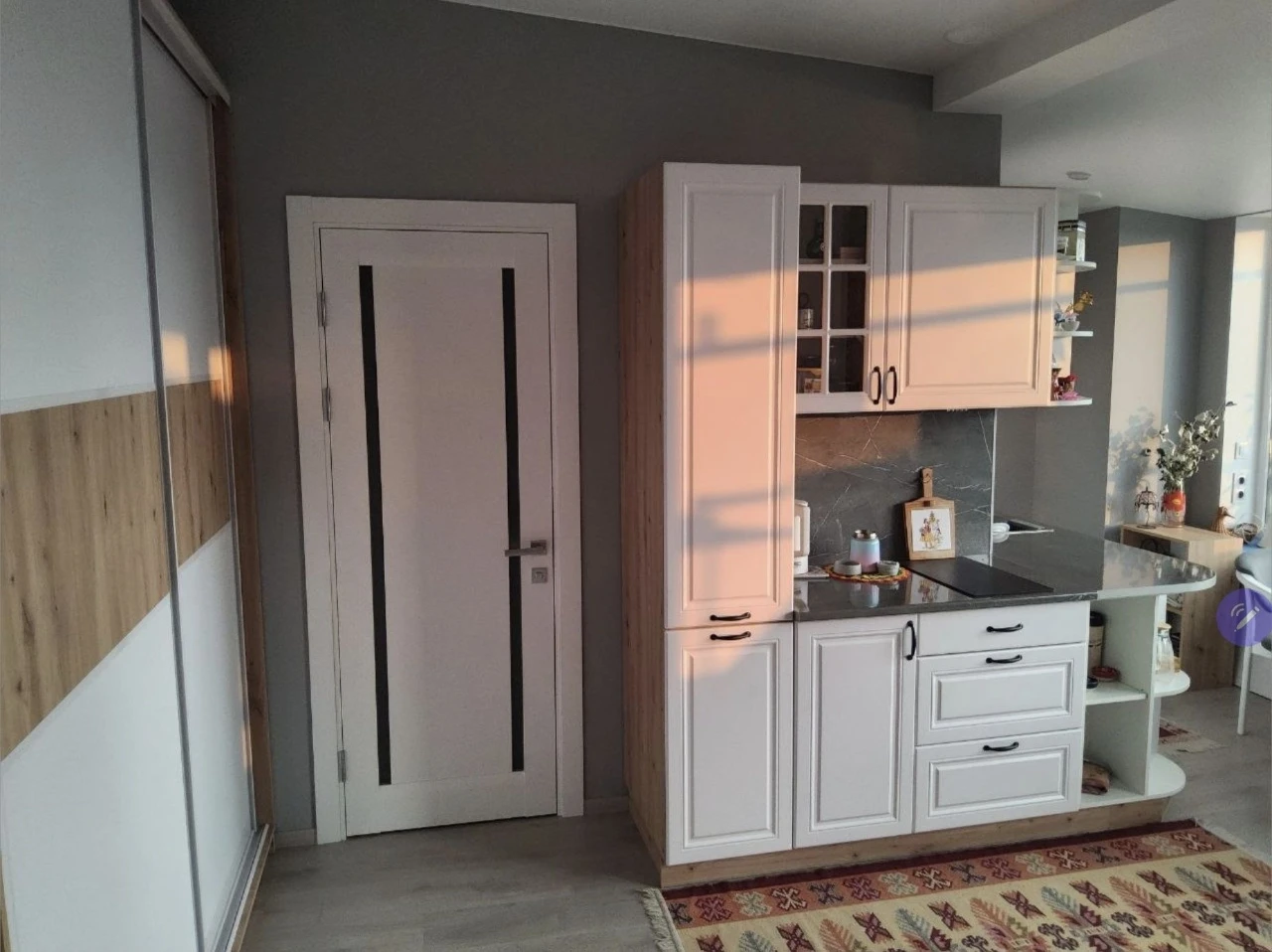 Радистів 34Е, 42 м.кв. з видом на Київ, останній поверх. з н