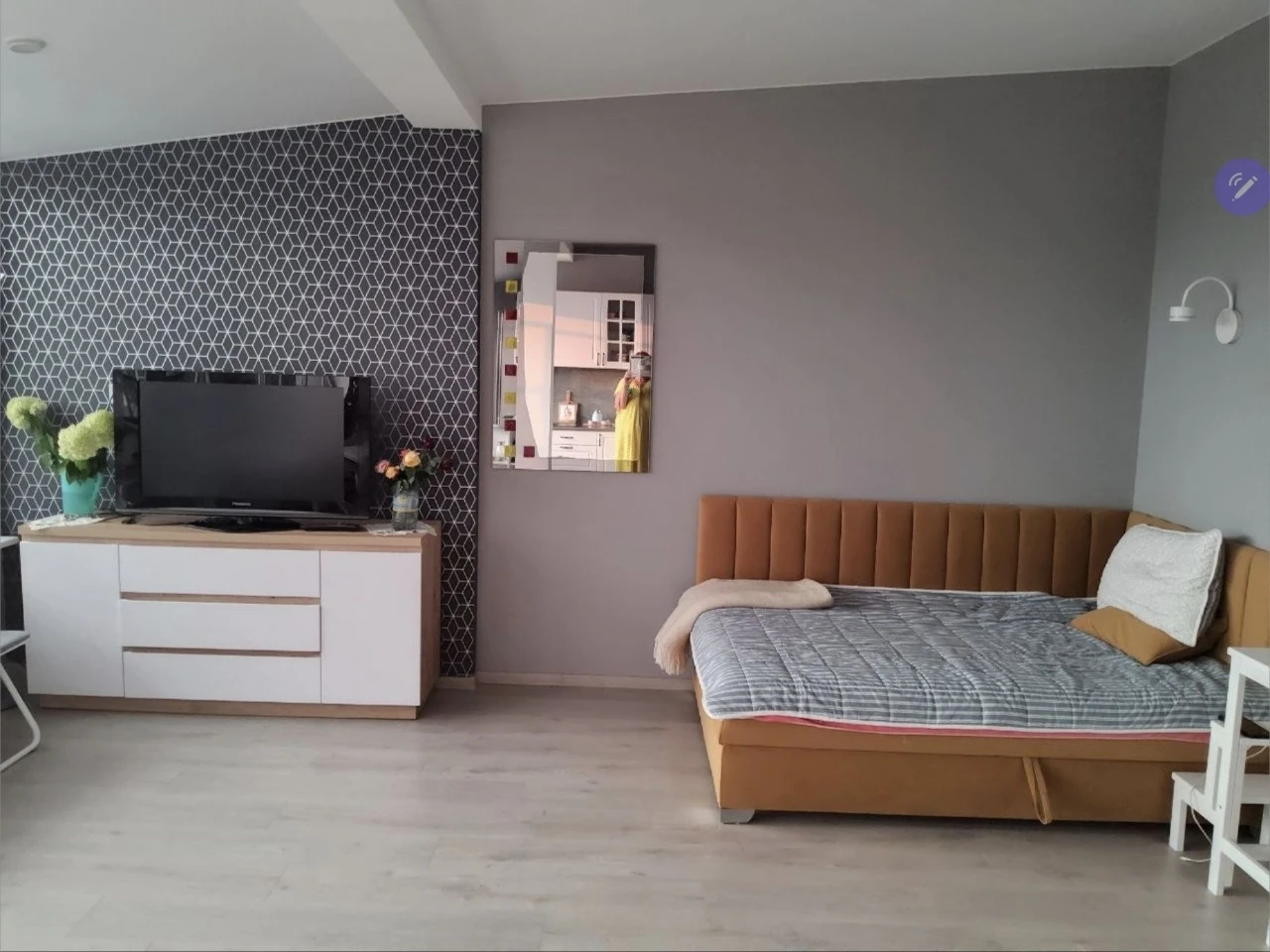 Радистів 34Е, 42 м.кв. з видом на Київ, останній поверх. з н