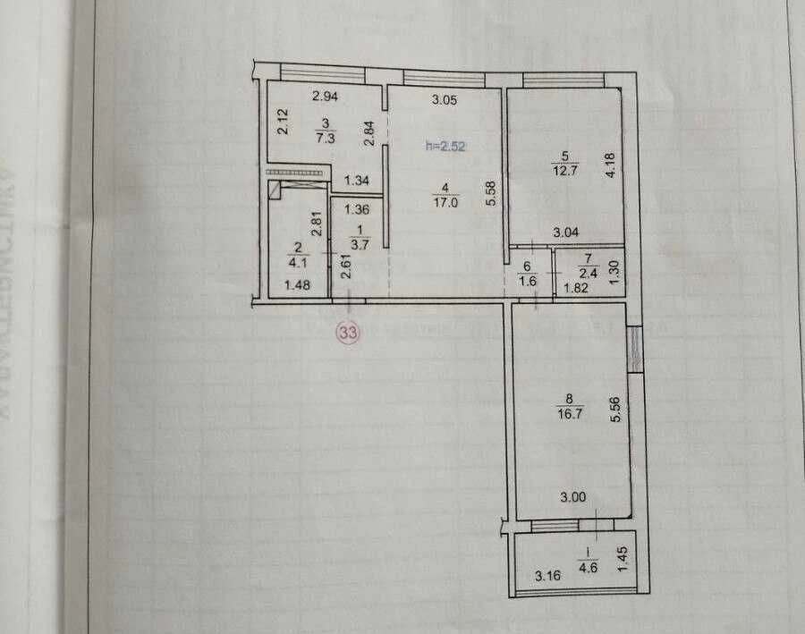 Продаж 3к квартири з новим ремонтом на просп. Оболонський