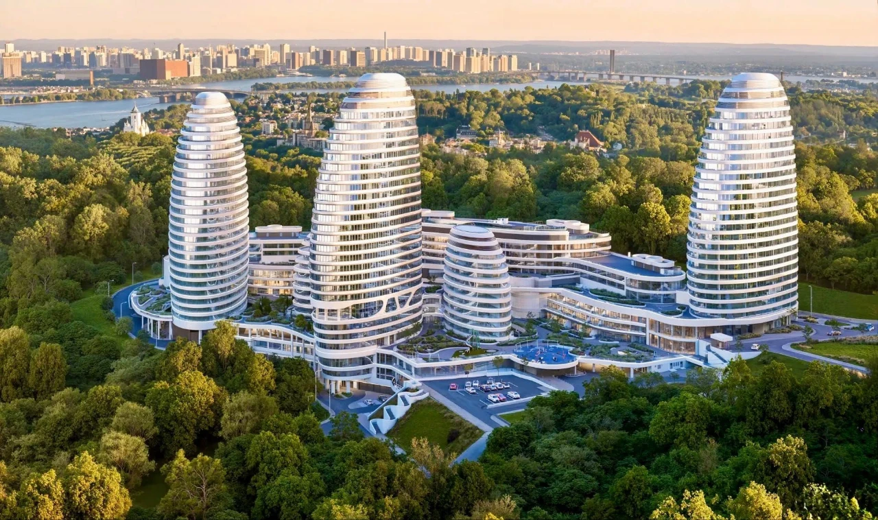 1к 46м в Преміальному ЖК Intergal City Старонаводницька Пече