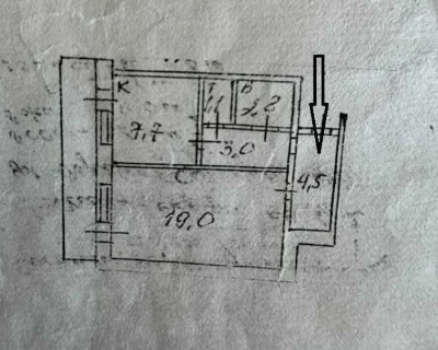 Продаж 1к квартири, 3 поверх, ГАЗ, вул. героїв Дніпра, 29!