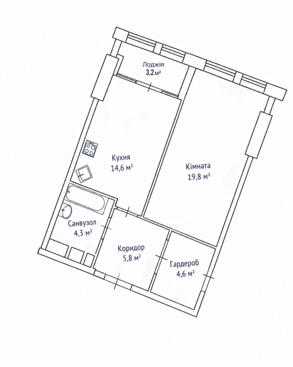Продаж 1-кімн. квартири в ЖК Manhattan City | 15 поверх