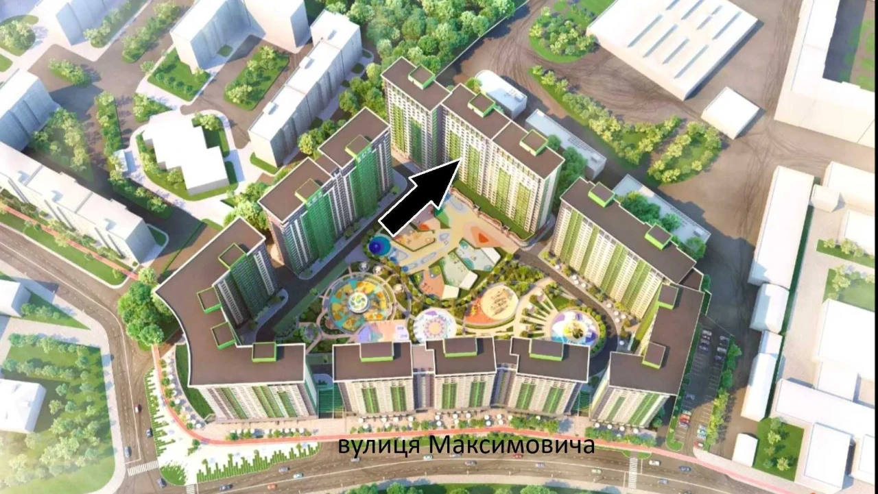 56 м² без ремонту у ЖК LIKO-GRAD Perfect Town (Ліко-Град). в