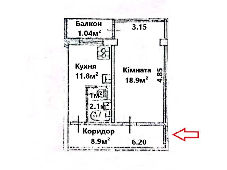 Квартира. Київ, Відрадний просп.