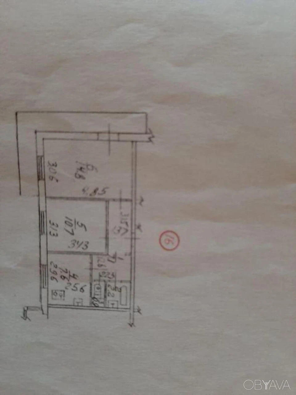 2-комнатная квартира, 53 кв.м