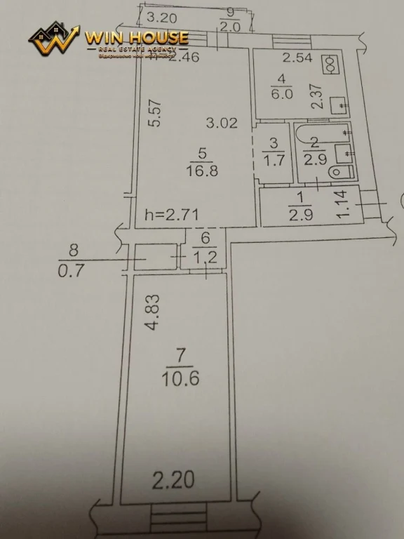 Продам 2-кімнатну квартиру, 44,8 м². Солом'янський район, за