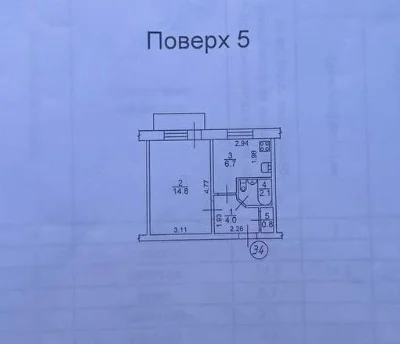 Продаж 1-кімнатної квартири вул. Гоголівська, 29, Шевченківс