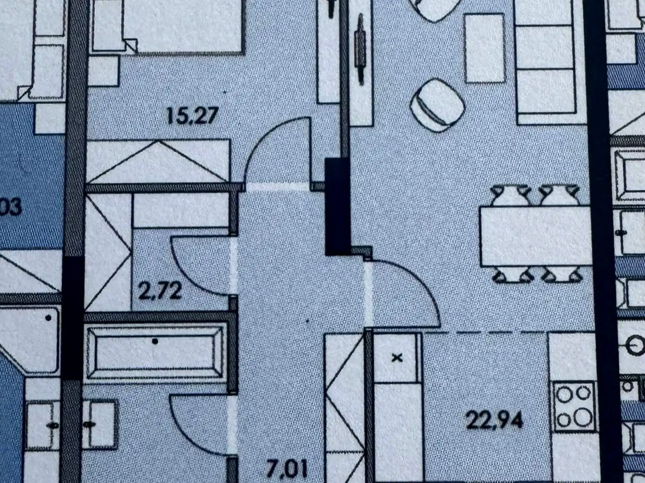 Продаж квартири 1-кімн. 56.8 м² 22/22 пов.