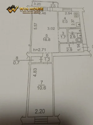 Продам 2-кімнатну квартиру, 44,8 м². Солом’янський район, за