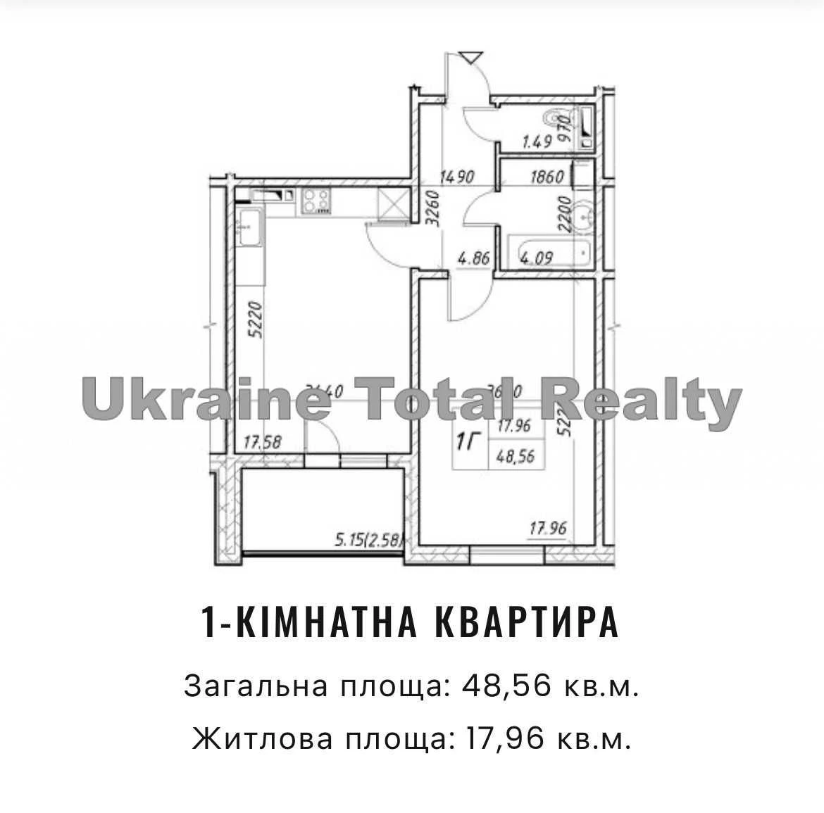 1 кімнатна 49м2 в ЖК NAVIGATOR 2! Метро Мінська/Оболонь - 10