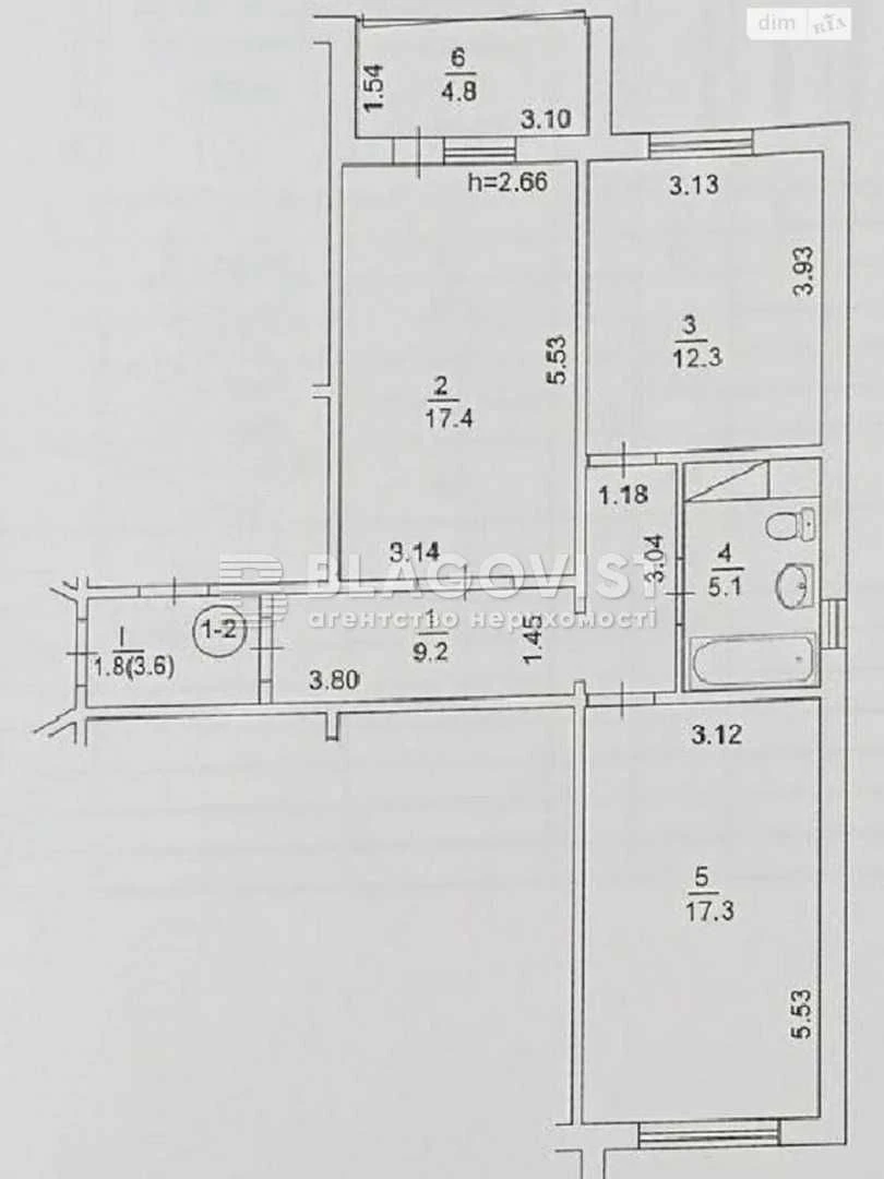 Продаж квартири, Позняки, Осокорки, Григоренка, 16, Дарницьк