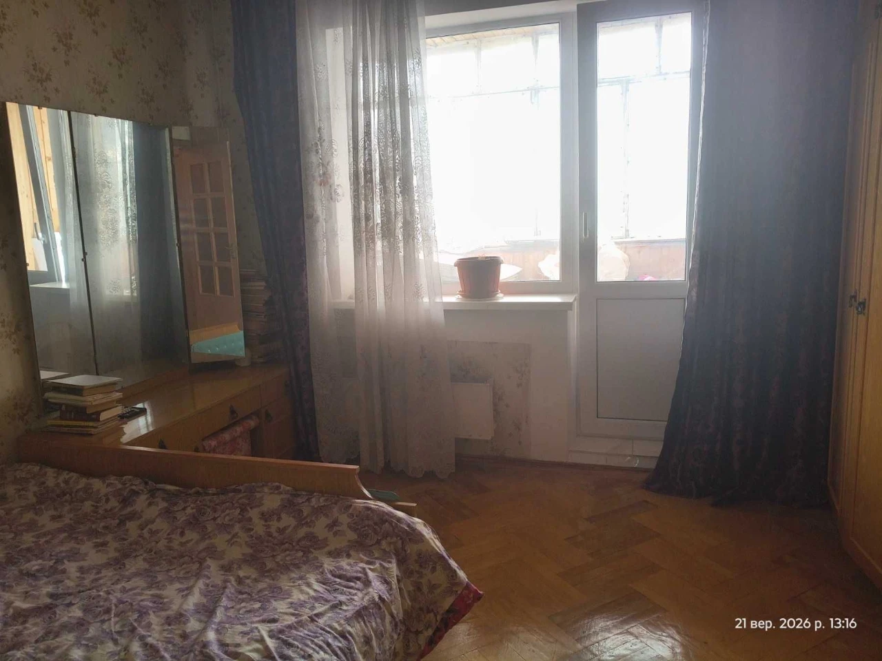 3 кімн Троєщина Бальзака 61 Серія АПВС лоджій дві ПОВЕРХ 3 і