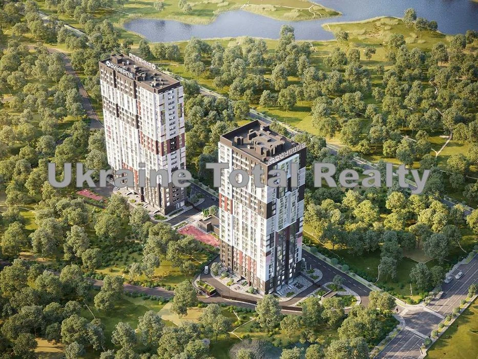 Residential complex Synergy Kyiv! 1-room studio 33m2! eOselya/Rozterminuv
