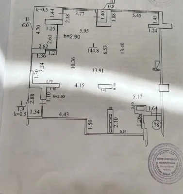 Продам 3-кімнатну квартиру, Центр, ЖК Новодворянський