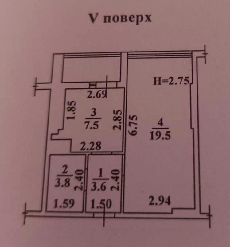 Однокімнатна квартира, ЖК "Бульвар Акацій", 503797