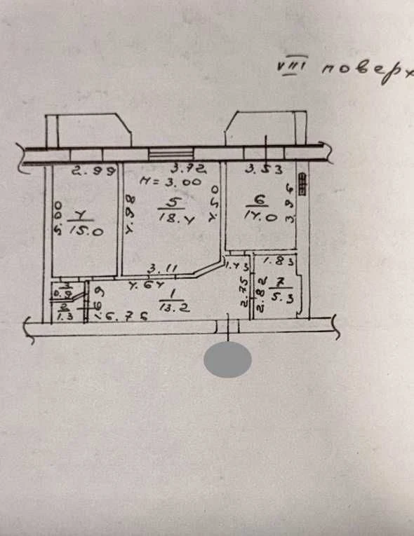 Парк Пермоги! АГВ. 2-кім квартира(80м2) Ремонт! Цегляний буд