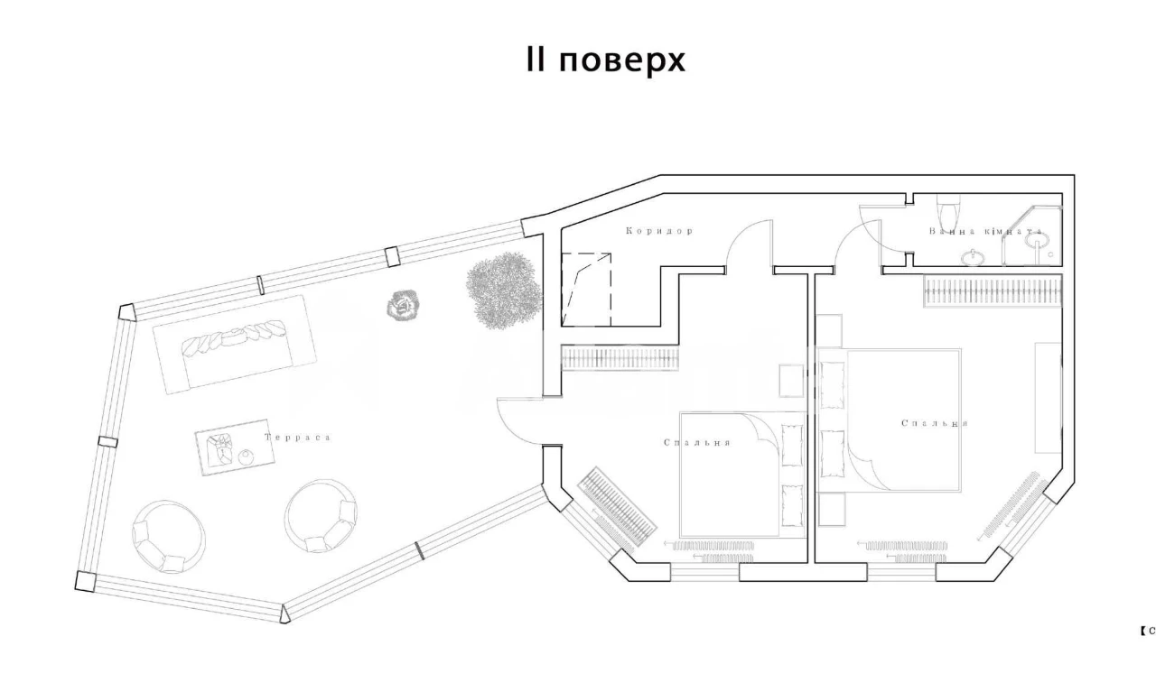 Французький бульвар. Велика 3 кім, 2 рівня з терасою, АГВ та