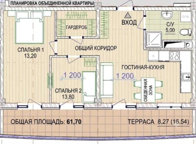 Продам двохкімнатну кв-ру в Аркадії, гарне планування.Генуез
