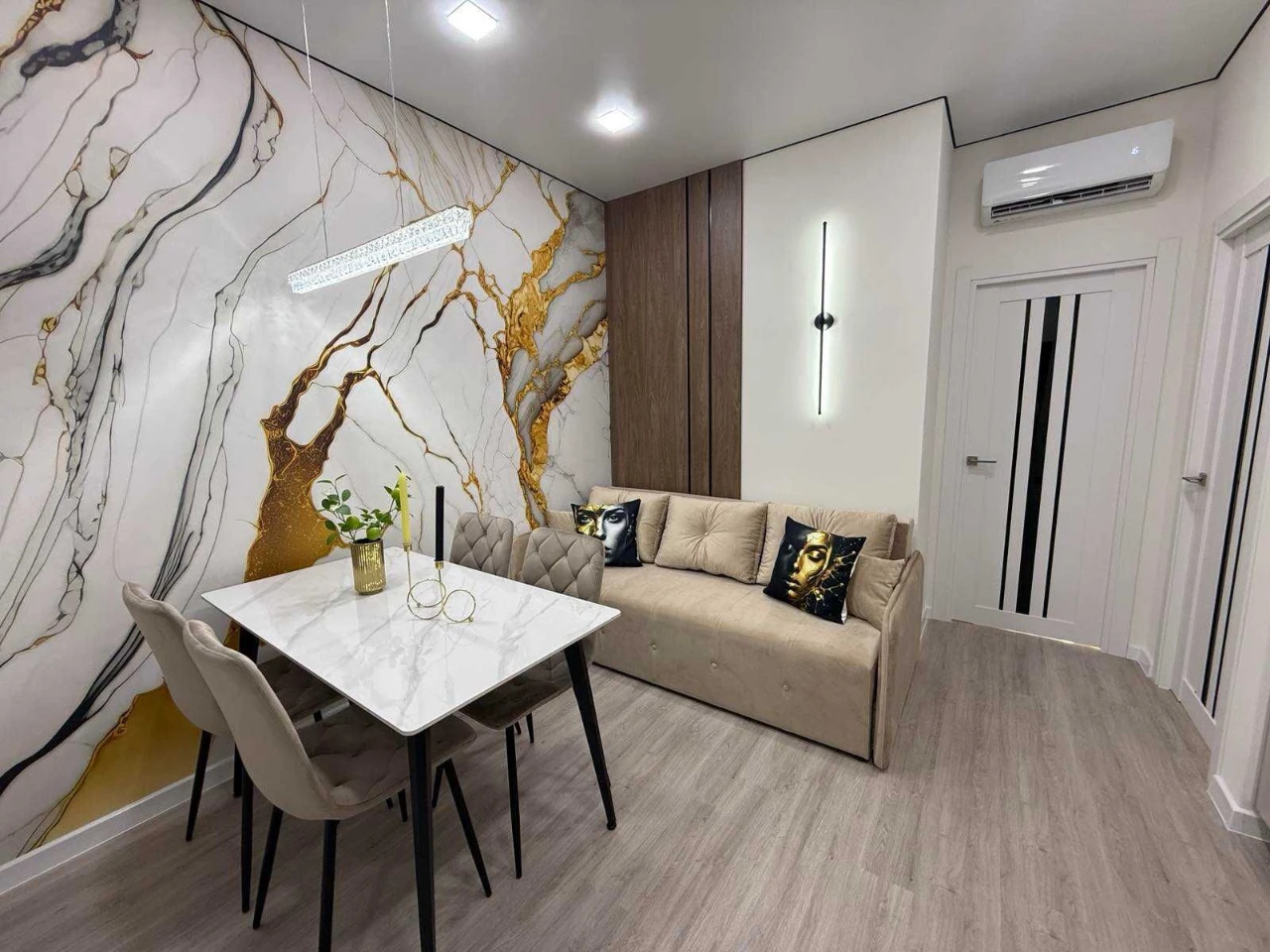 Краснова, Кадор, ЖК 68 жемчужина, 2 разд.комнаты, евроремонт