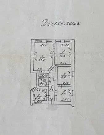 Продаж 4-кімнатної квартири в Центрі Одеси, 68 м², пров. Щеп