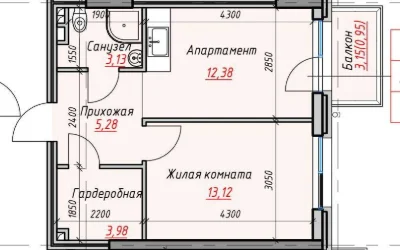 Самая выгодная цена! ДОМ СДАН 1-комнатная квартира на Фонтан
