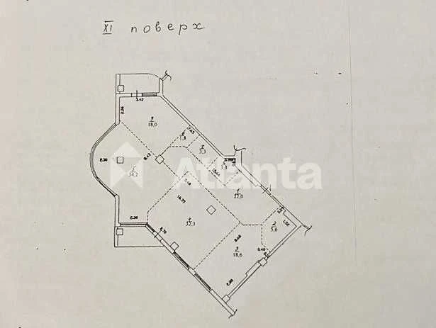 3-кімнатна квартира 150 м² у Одеса ЖК Гранд Парк Преміум кла