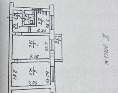Продам 2х комн.квартиру на Марсельской