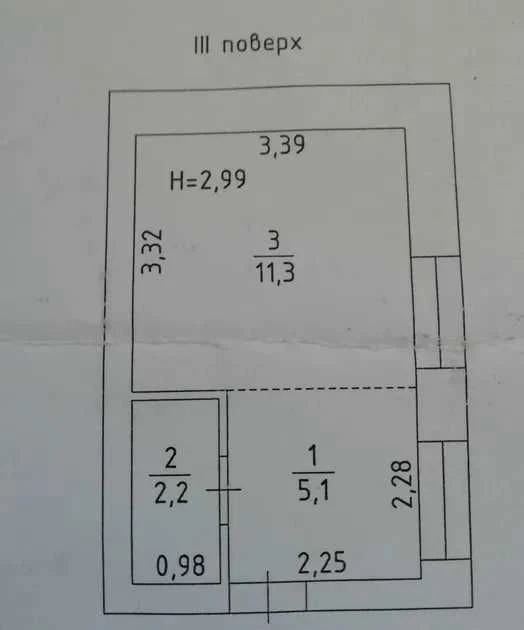 Затишна 1- к смарт-квартира, 18.6м² на 7-й Пересипській
