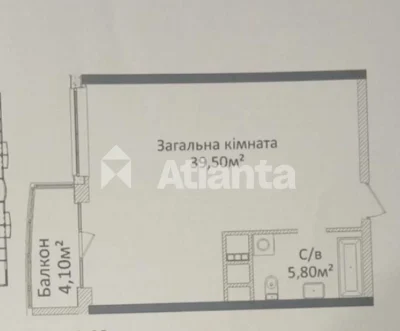 У продажу квартира з ремонтом в зданому житловому комплексі