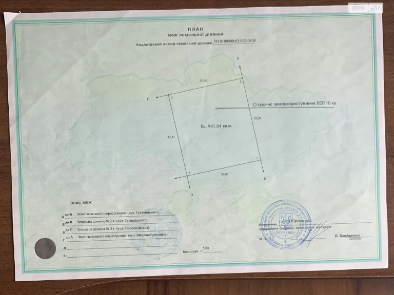 Продаж Ділянка під житлову забудову Лелеківка