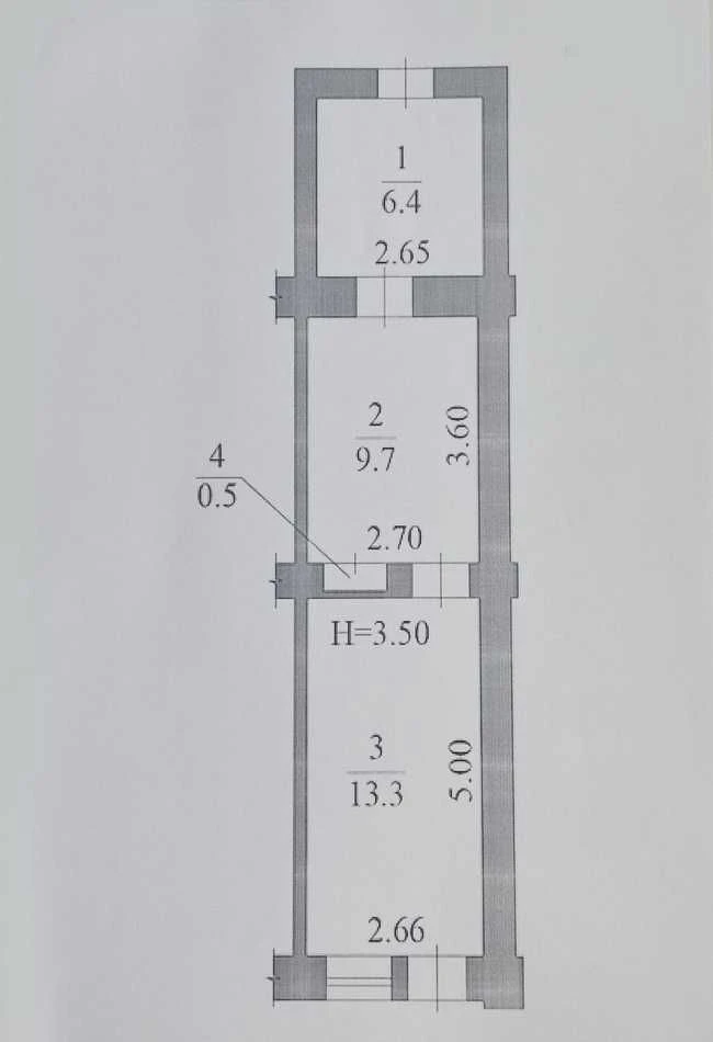 vys-04  Квартира 2х комнатная в центре. Преобораженская.