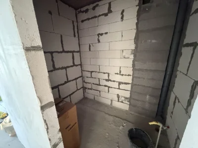 Однокімнатна квартира ЖК Море, газовий котел, стіни чистова,