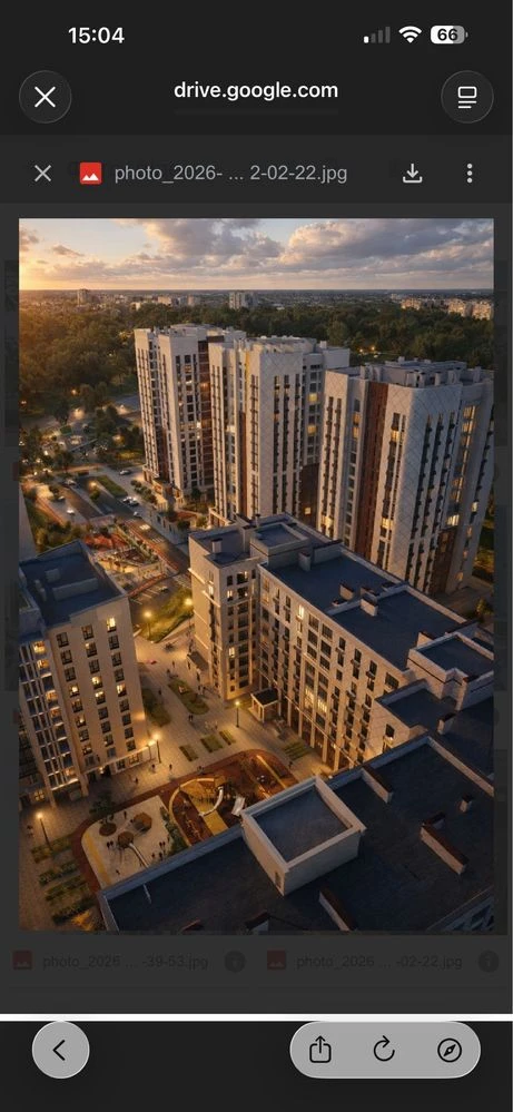2 ком. квартира в новом доме. К центру 15 минут. Рассрочка -