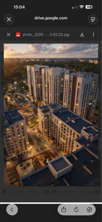 2 ком. квартира в новом доме. К центру 15 минут. Рассрочка -
