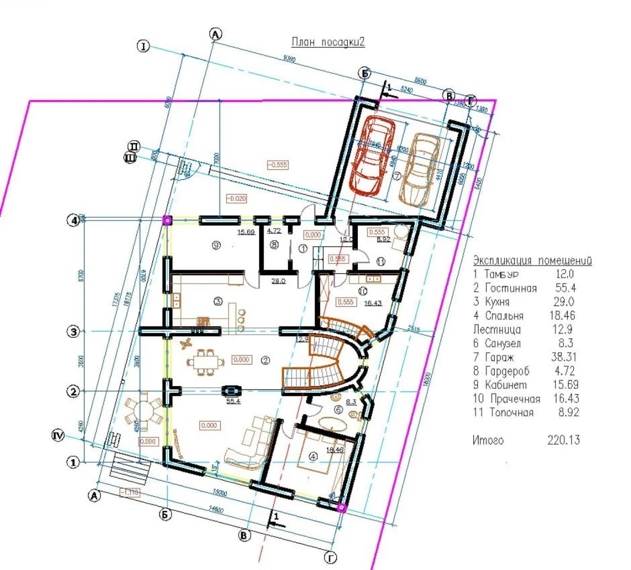 Продажа коробки в Совиньоне, 10 сот, подвал, 440м²