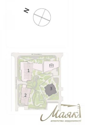 WITHOUT % 3-room apartment for sale in the TRIIINITY residential complex, Pechersk, Center